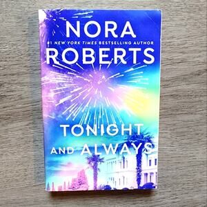 Tonight & Always by Nora Roberts Adult Fiction Romance Paperback Novel Book